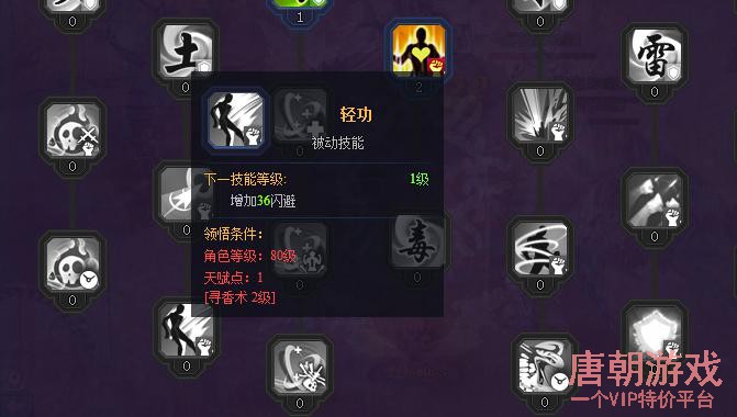 唐门六道天赋怎么点,天赋技能有哪些?